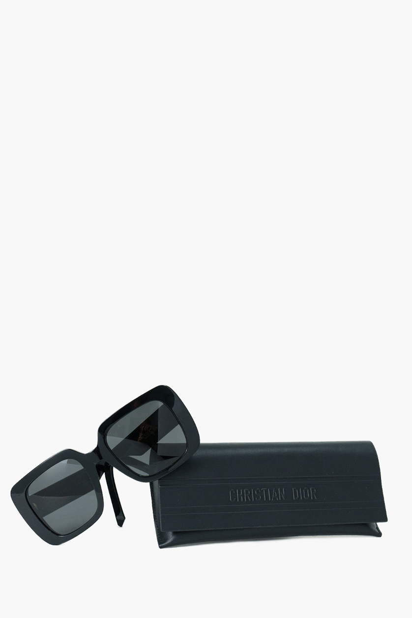 Christian Dior Black Wildior S3U Oversize Square Sunglasses