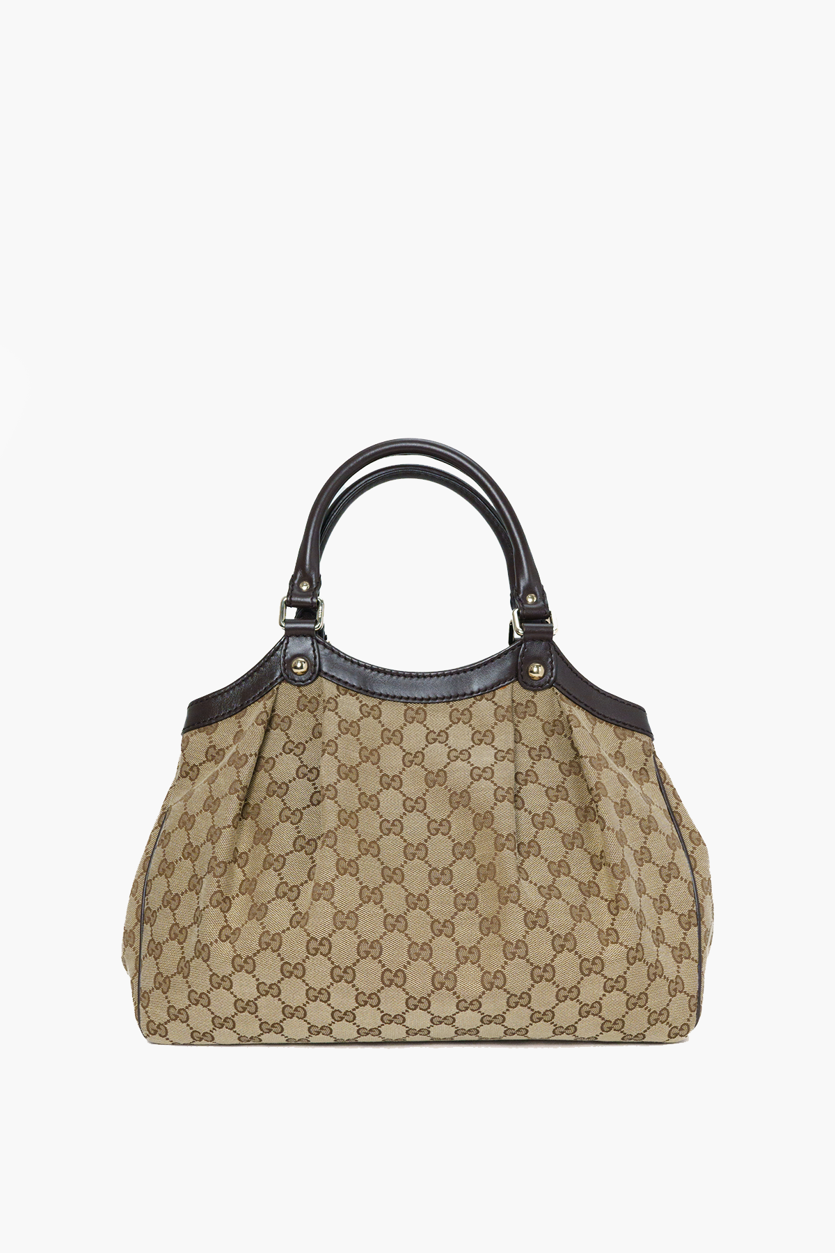 Gucci Beige GG Canvas Medium Sukey Tote