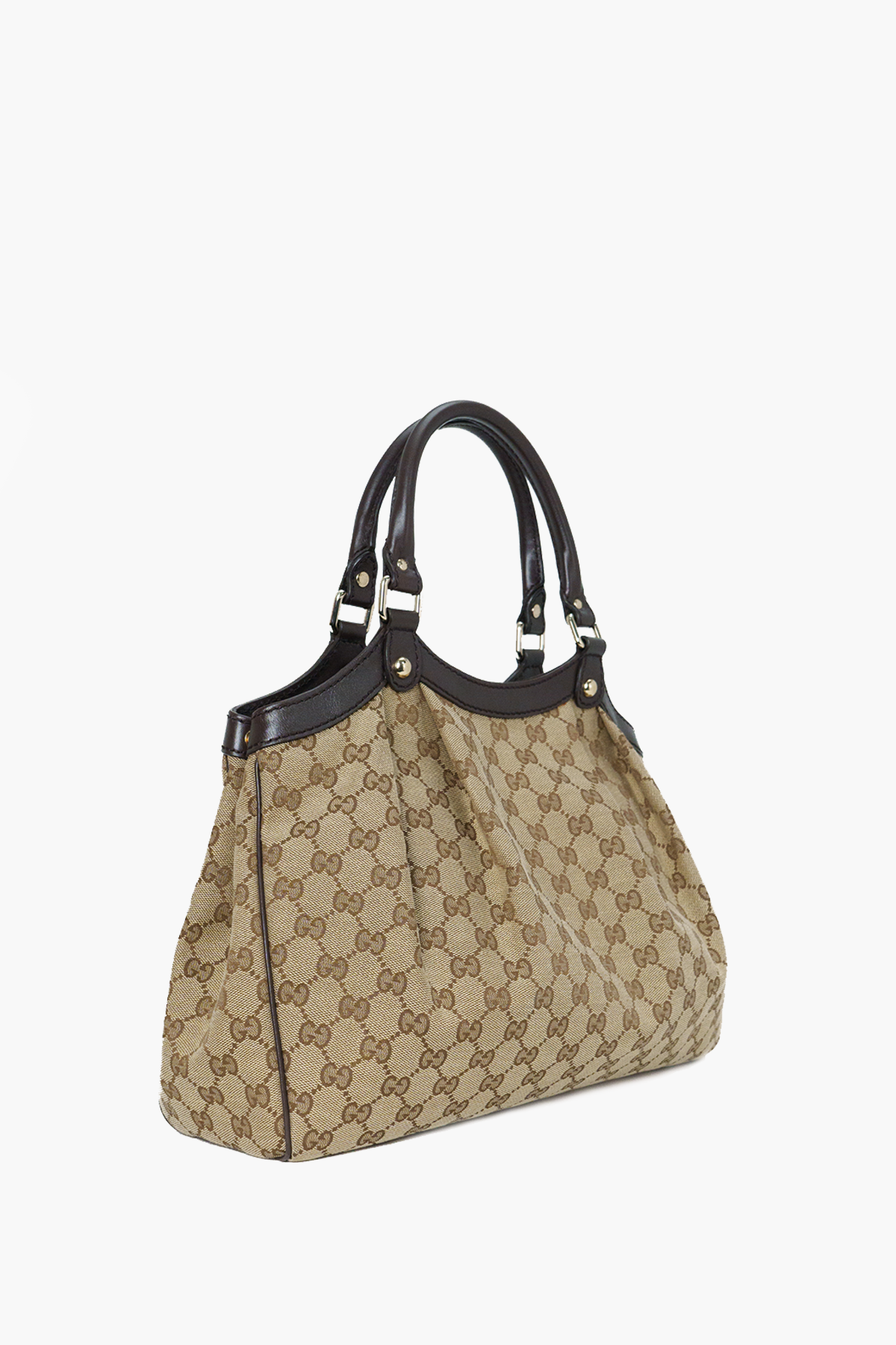 Gucci Beige GG Canvas Medium Sukey Tote