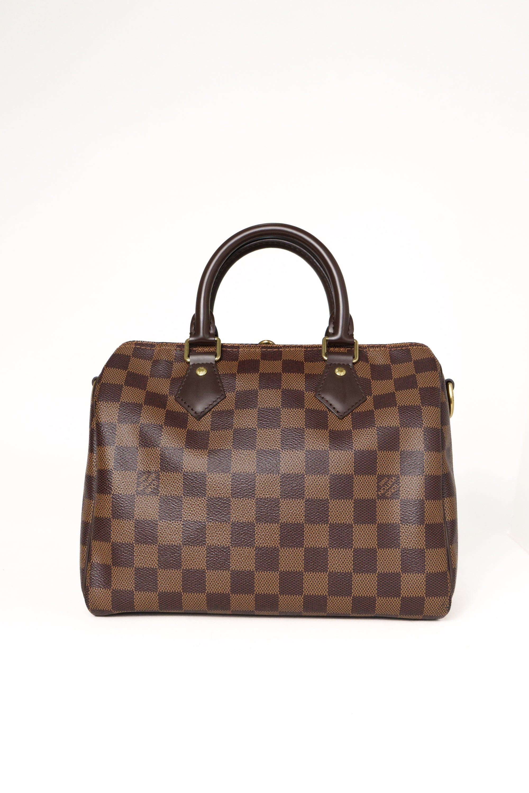 Louis Vuitton Damier Ebene Speedy Bandouliere 25