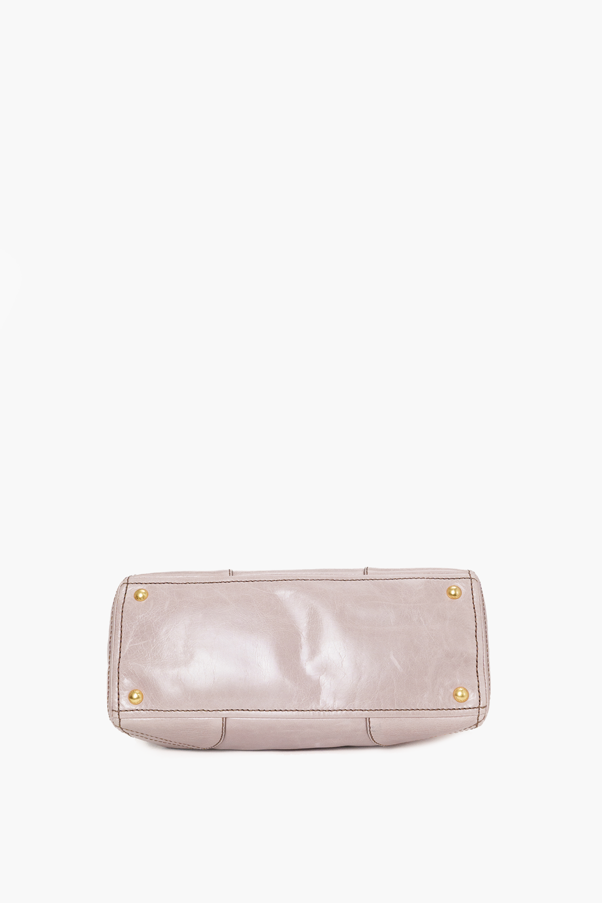 Prada Pink Vitello Shine Satchel
