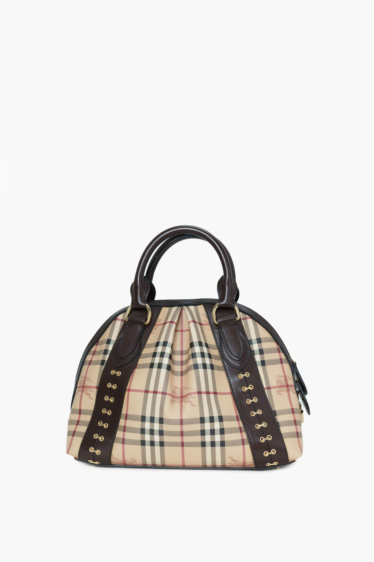 Burberry Haymarket Check Thornley Satchel
