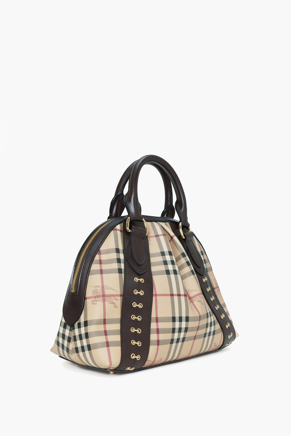 Burberry Haymarket Check Thornley Satchel