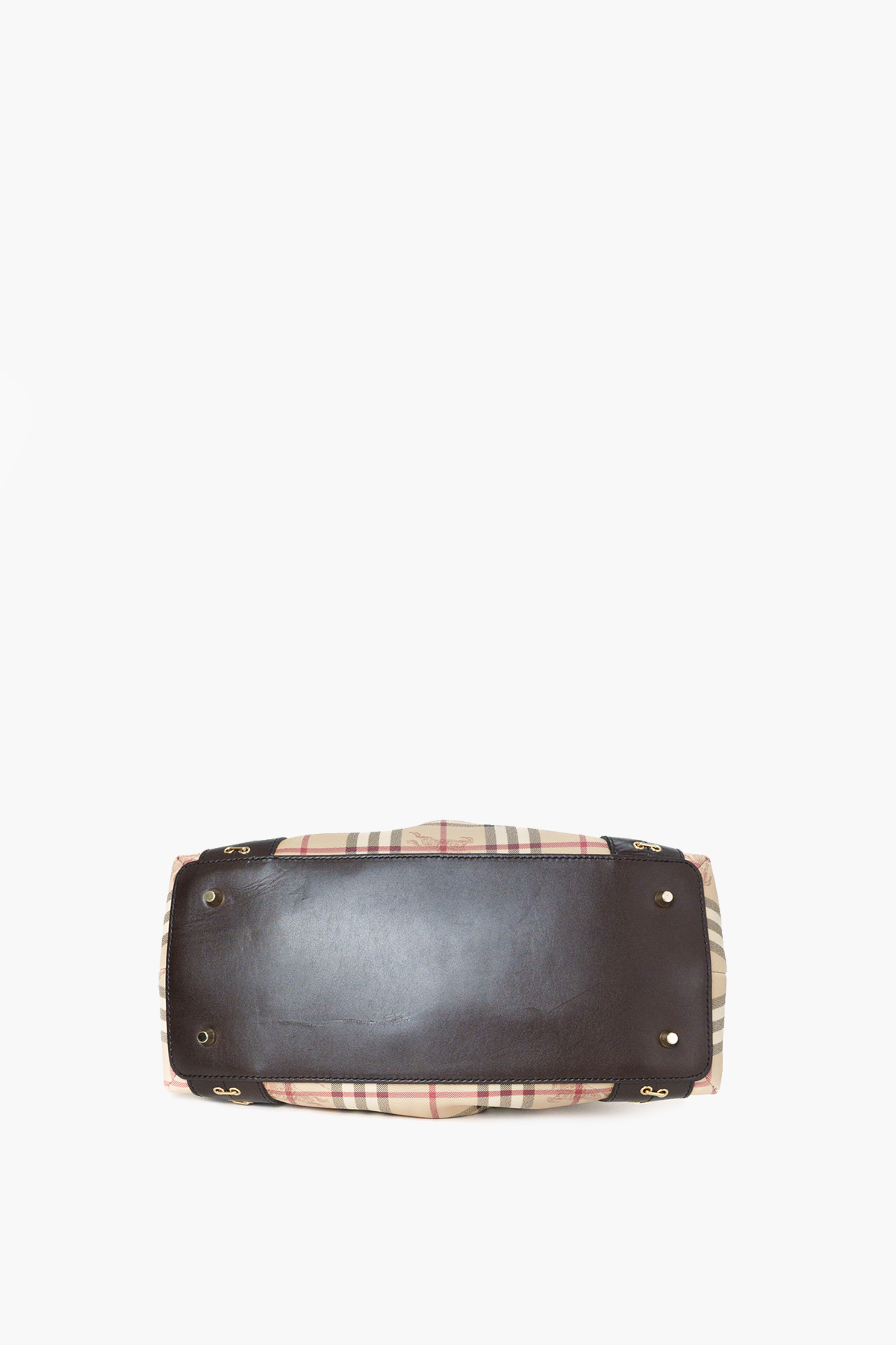 Burberry Haymarket Check Thornley Satchel