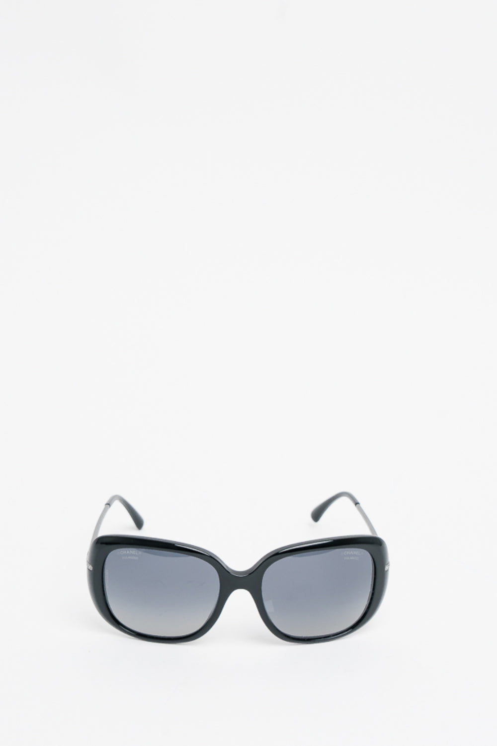 Chanel Blue Square Sunglasses With Diamond Details – Once More Luxury