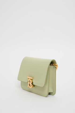 Burberry Pale Sage TB Versatile Chain Crossbody Bag