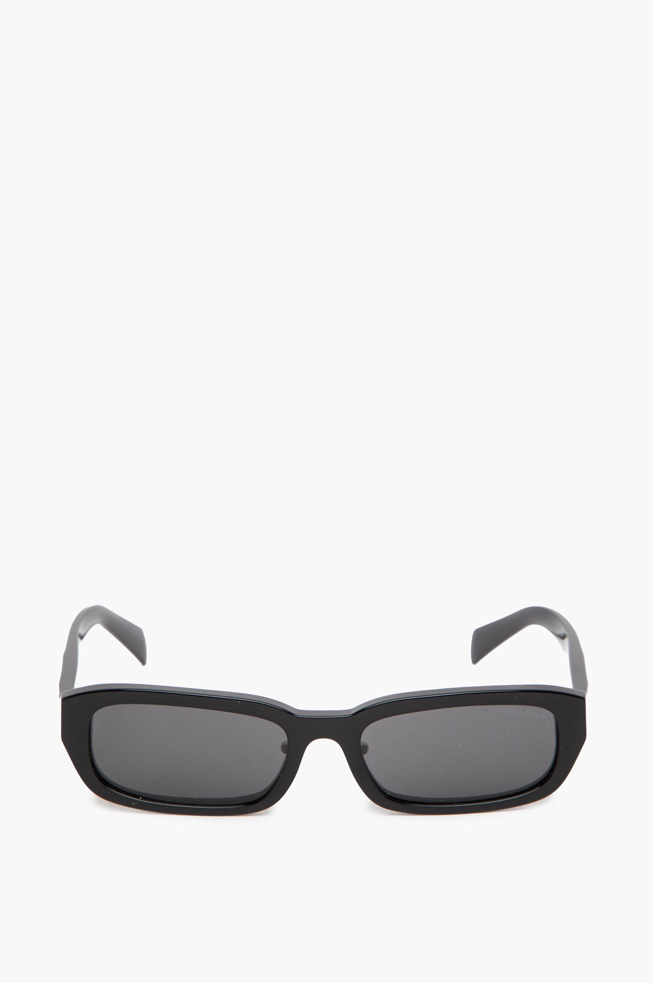 Prada PR-B06S Black Narrow Sunglasses