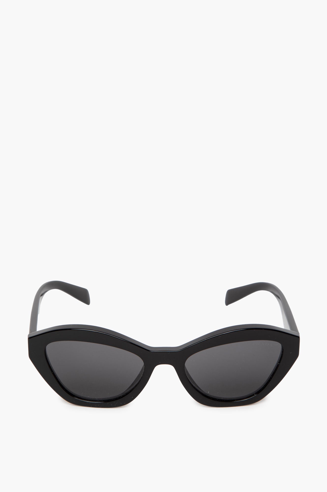 Prada PR A02S Black Cat Eye Sunglasses