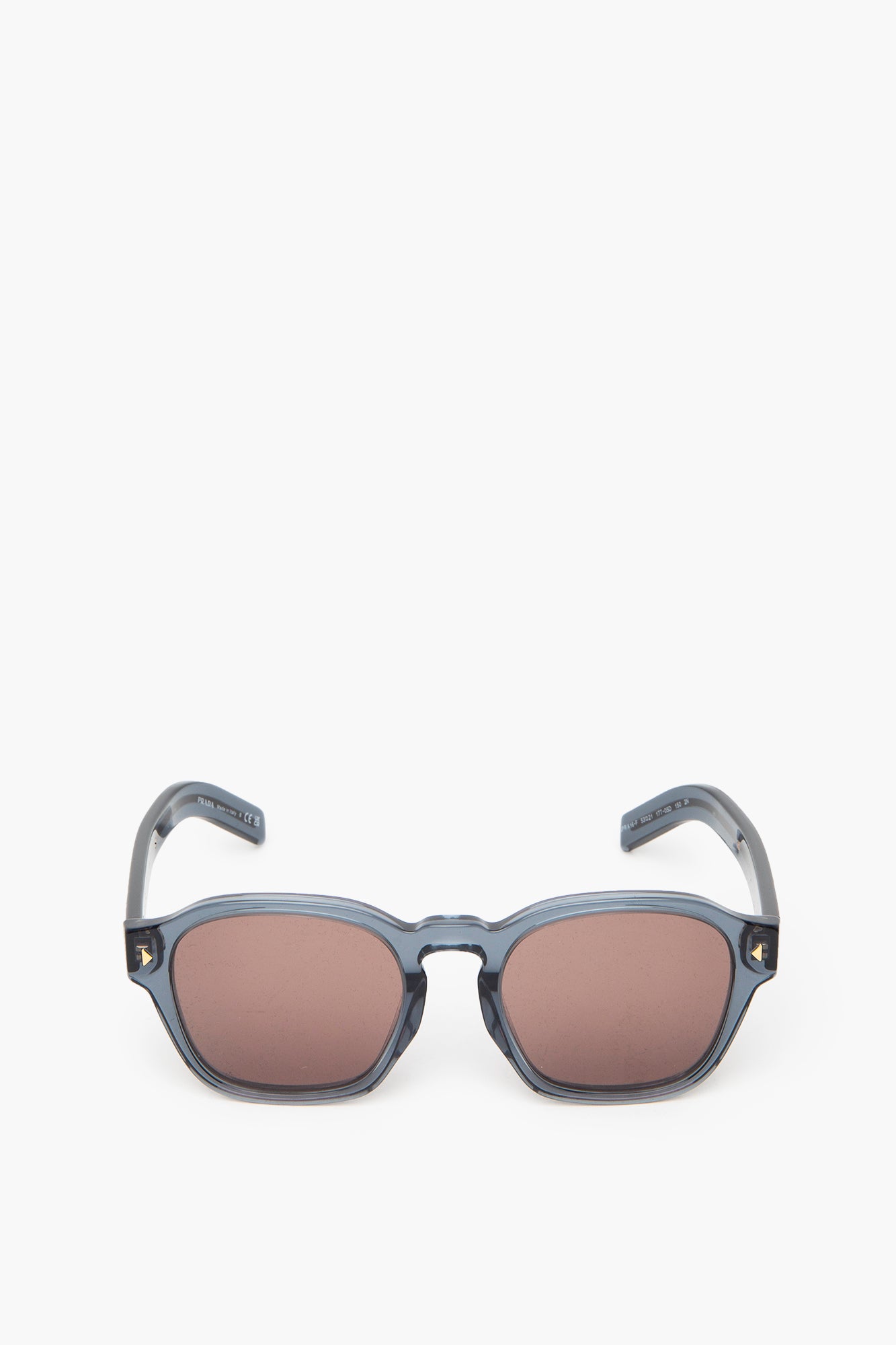 Prada Transparent Ocean OPR A16SF Square Sunglasses