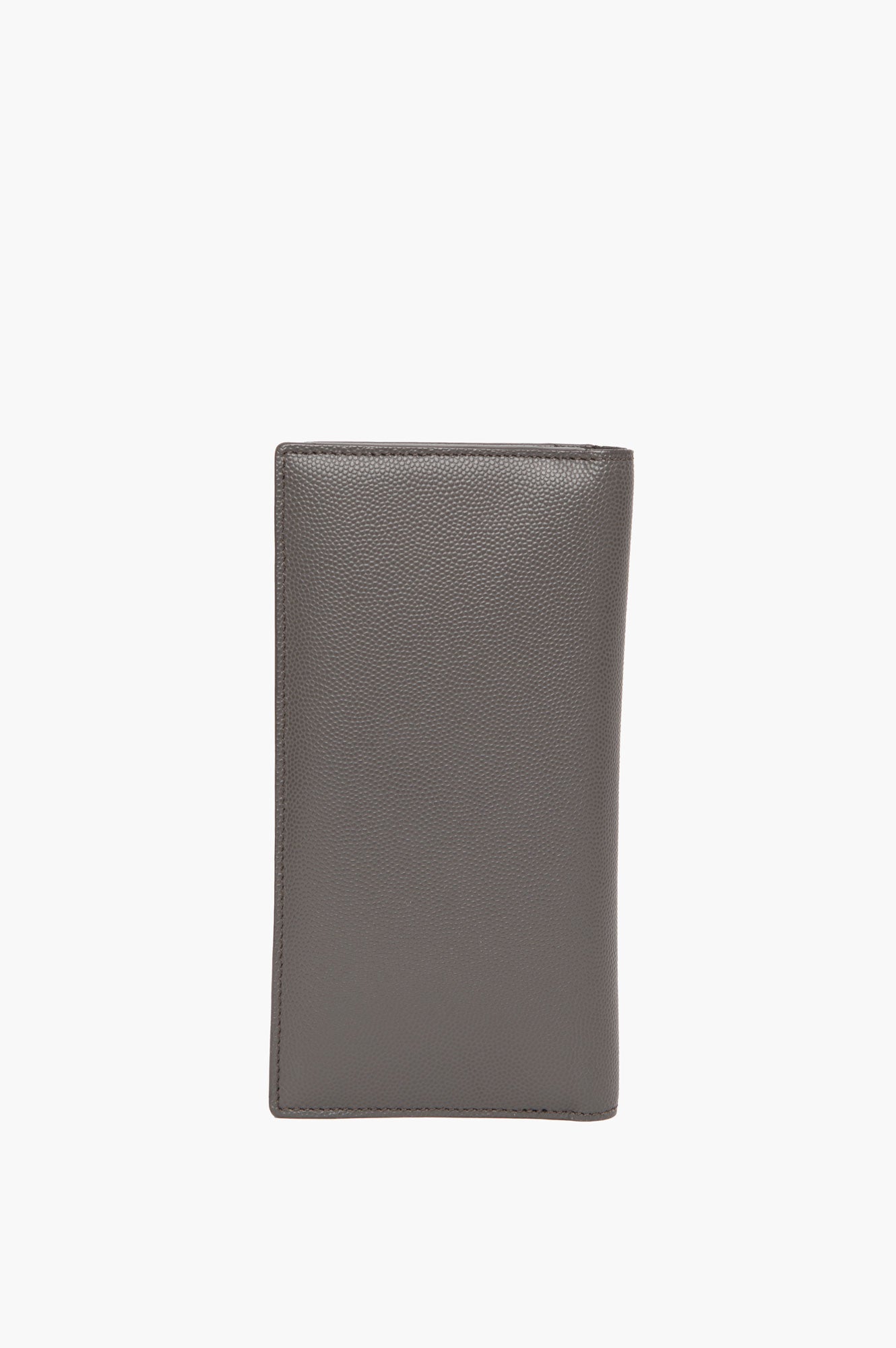 Saint Laurent Grey Continental  Bifold Long Wallet 1