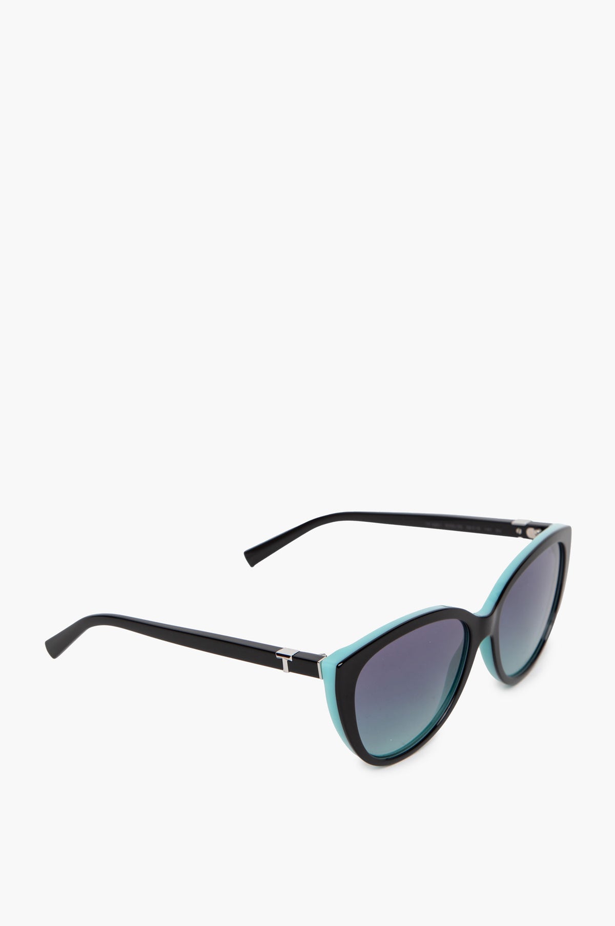 Tiffany & Co. Black/ Tiffany Blue Cat Eye Gradient TF4251 Sunglasses