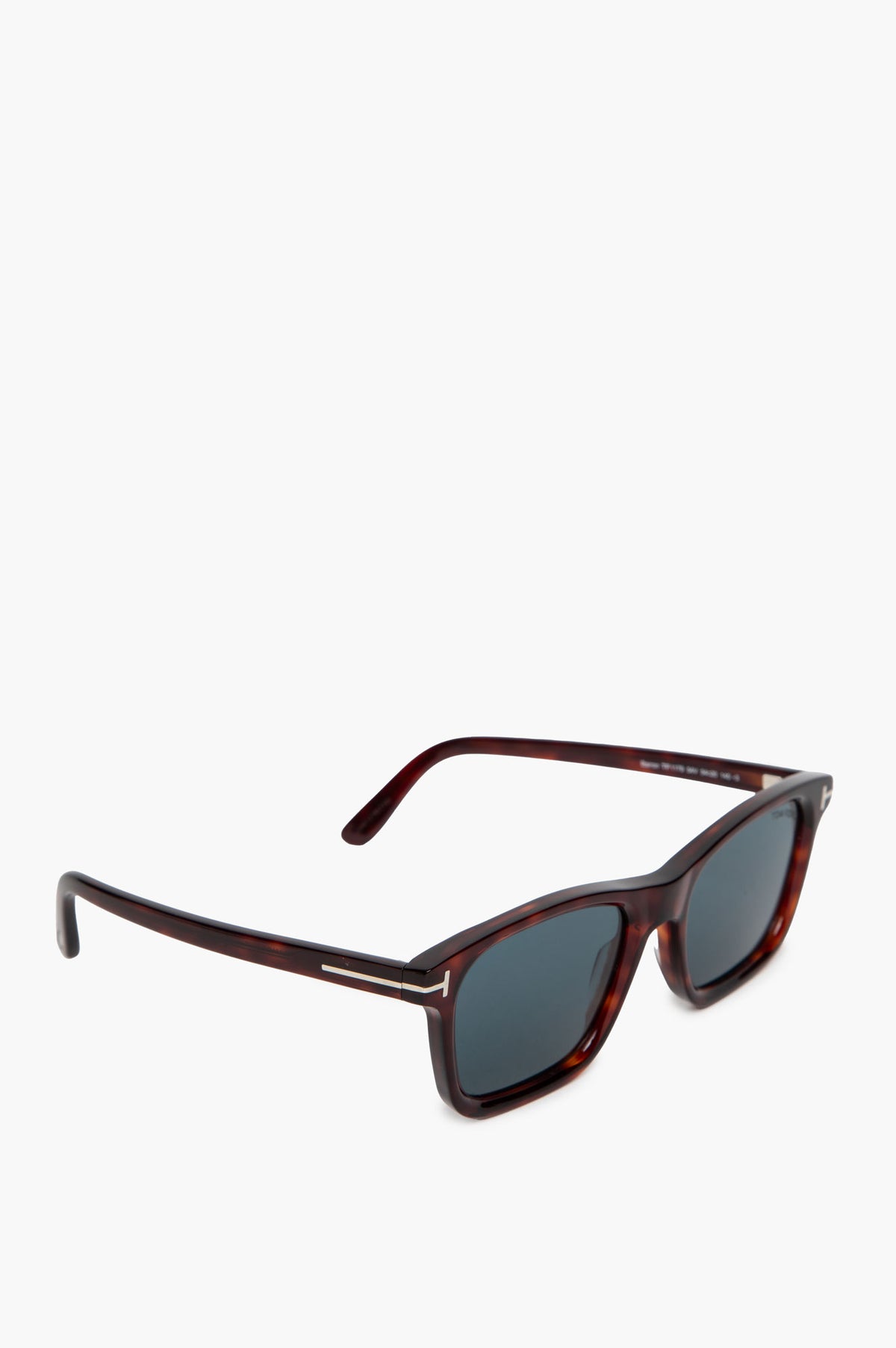 Tom Ford Red Tortoise Square Barron FT1179 Sunglasses