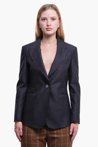 Gucci Dark Grey Wool Blazer 42