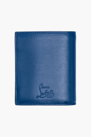 Christian Louboutin Blue Leather Wallet